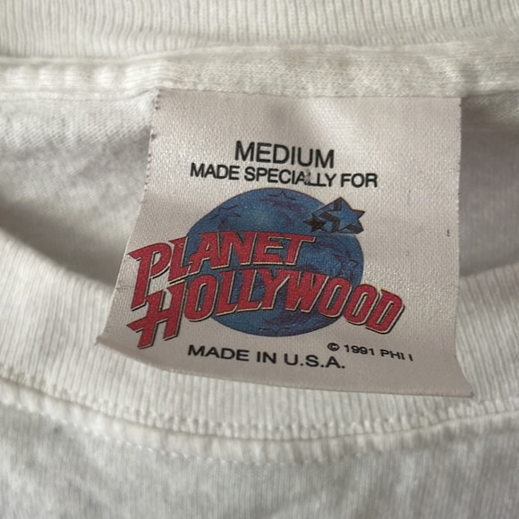 1991 Planet Hollywood Reno T-Shirt - Picture 4 of 4